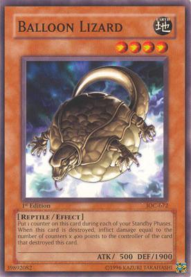Balloon Lizard [IOC-072] Common - Josh's Cards