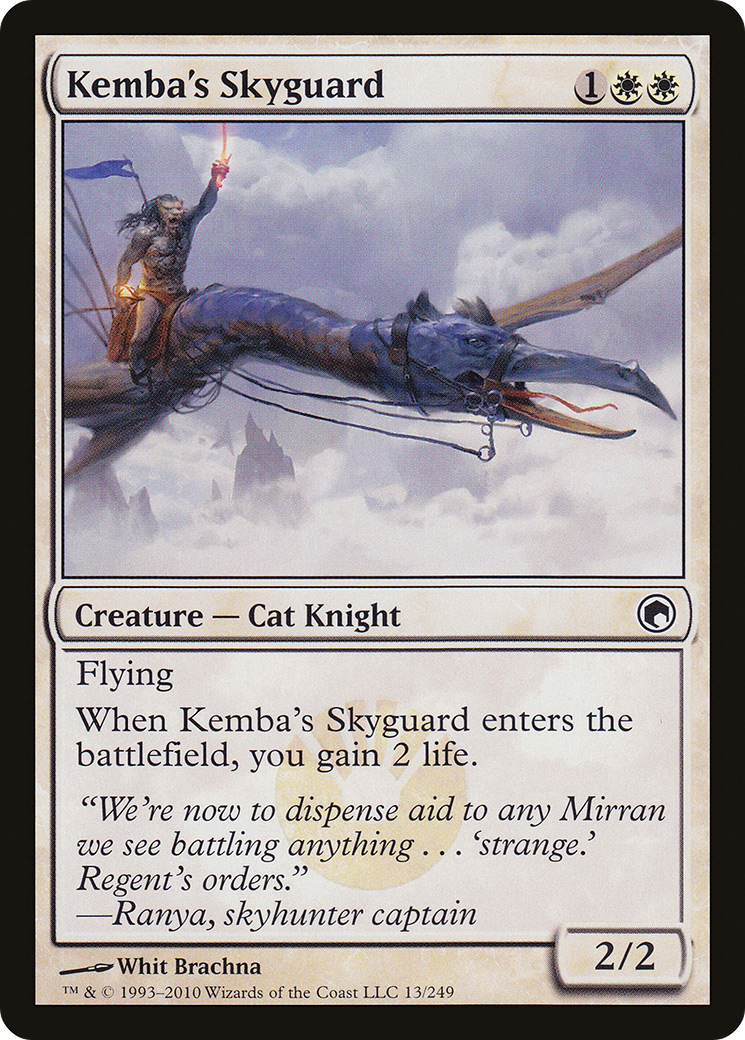 Kemba's Skyguard (SOM-013) - Scars of Mirrodin