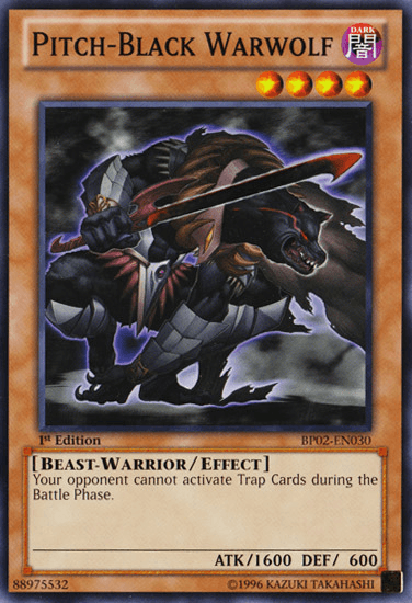Pitch-Black Warwolf [BP02-EN030] Mosaic Rare - Josh's Cards