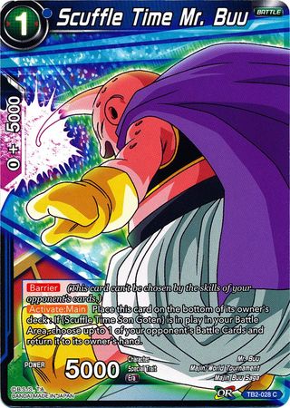 Scuffle Time Mr. Buu (TB2-028) [World Martial Arts Tournament] Parallel Foil