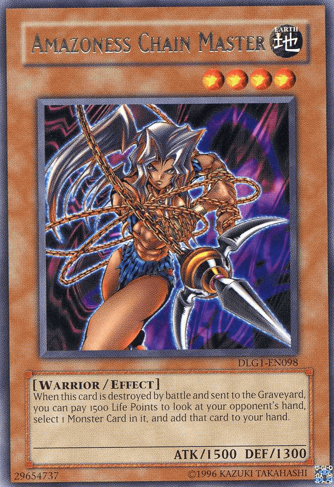 Amazoness Chain Master [DLG1-EN098] Rare - Josh's Cards