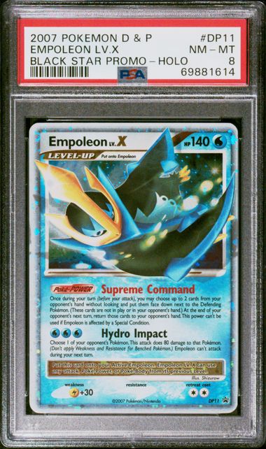 Empoleon LV.X DP11 Promo PSA 8