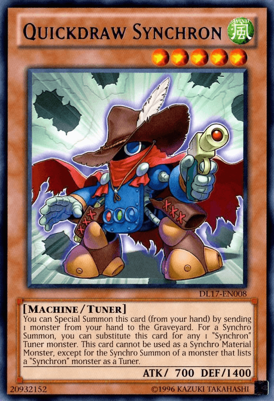 Quickdraw Synchron (Purple) [DL17-EN008] Rare - Josh's Cards