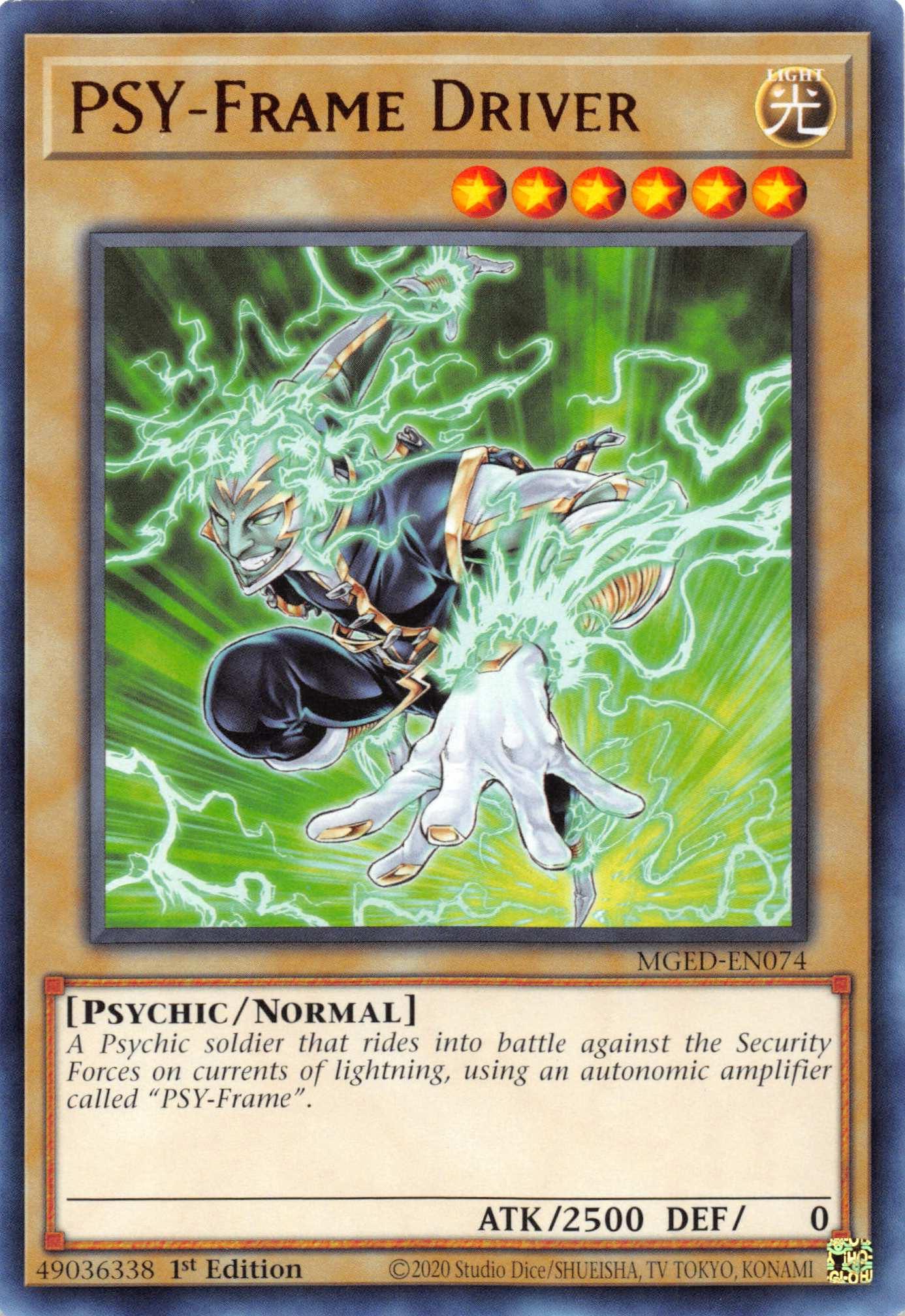 PSY-Frame Driver [MGED-EN074] Rare - Josh's Cards