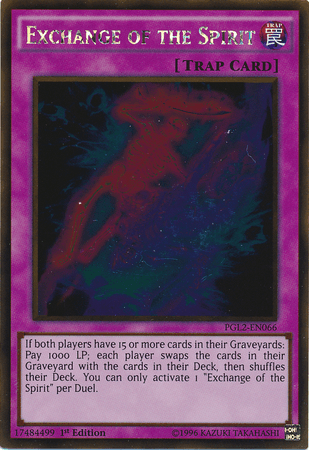 Exchange of the Spirit [PGL2-EN066] Gold Rare - Josh's Cards