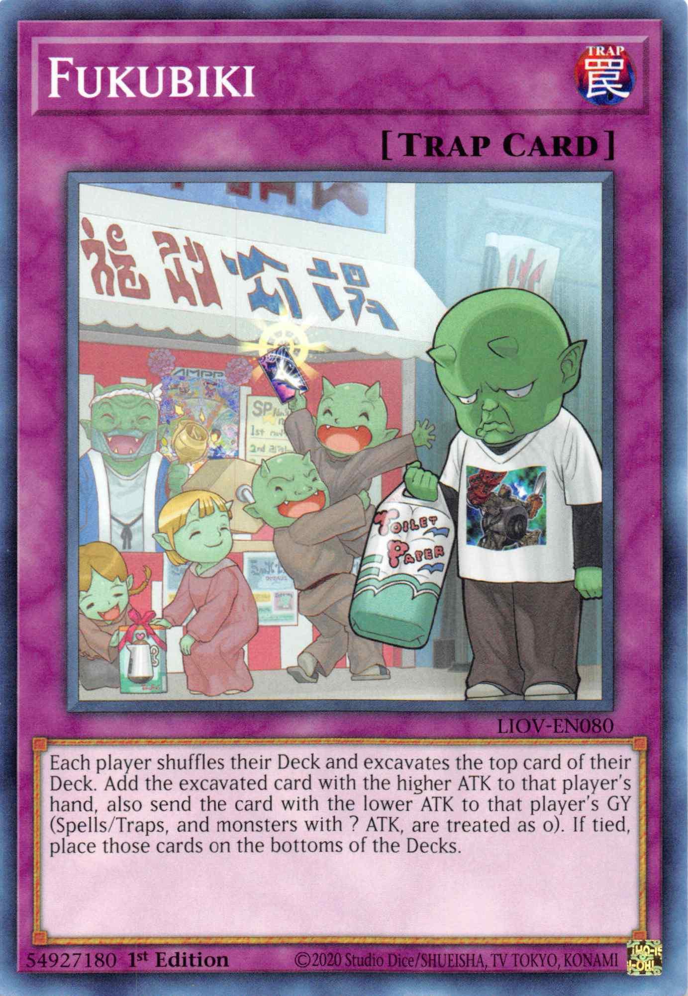 Fukubiki [LIOV-EN080] Common - Josh's Cards
