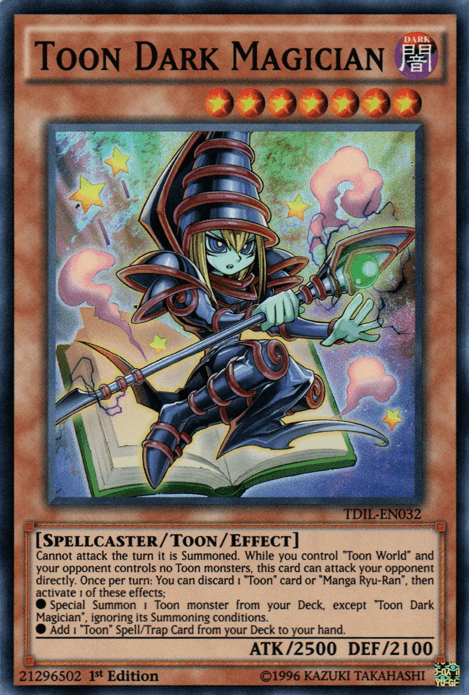 Toon Dark Magician [TDIL-EN032] Super Rare - Josh's Cards