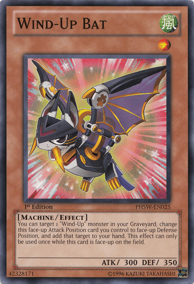 Wind-Up Bat [PHSW-EN025] Common - Josh's Cards