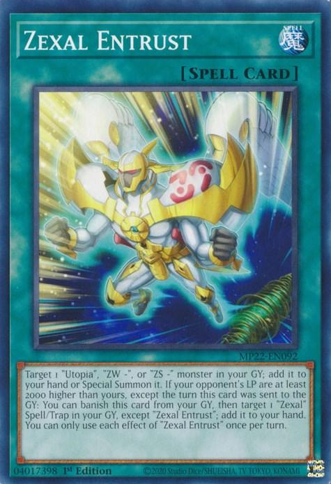 Zexal Entrust [MP22-EN092] Common - Josh's Cards