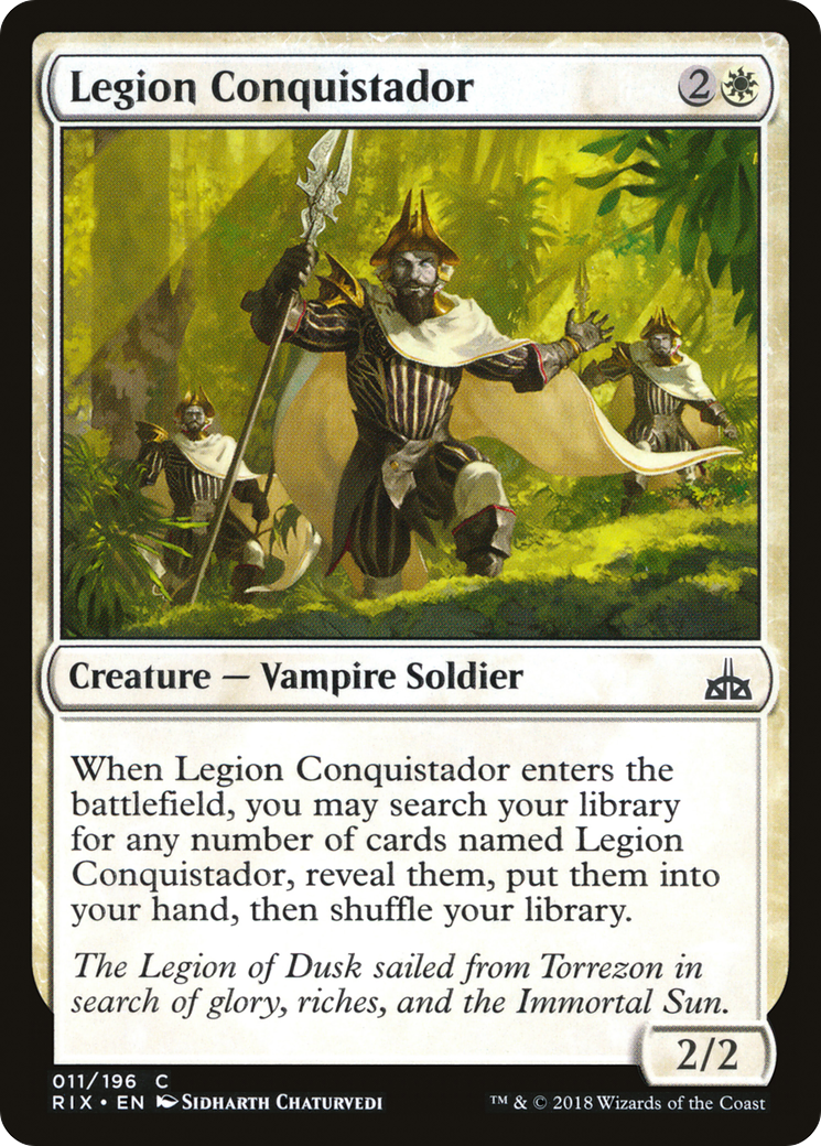 Legion Conquistador (RIX-011) - Rivals of Ixalan