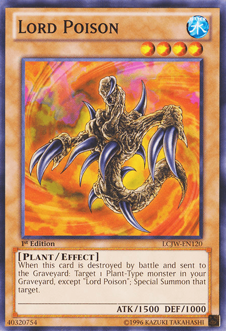 Lord Poison [LCJW-EN120] Common - Josh's Cards
