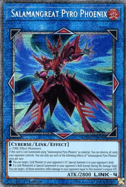 Salamangreat Pyro Phoenix (Starlight Rare) [CHIM-EN039] Starlight Rare - Josh's Cards