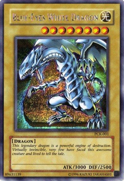 Blue-Eyes White Dragon (Power of Chaos: Kaiba the Revenge) [PCK-001] Secret Rare - Josh's Cards