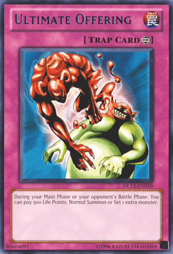 Ultimate Offering (Blue) [DL13-EN019] Rare - Josh's Cards