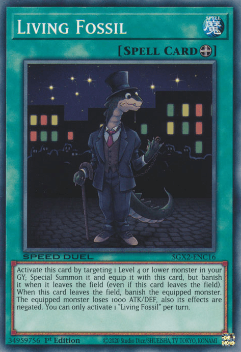 Living Fossil [SGX2-ENC16] Common - Josh's Cards