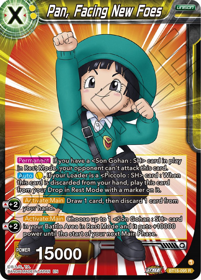 Pan, Facing New Foes (BT18-095) [Dawn of the Z-Legends] Parallel Foil