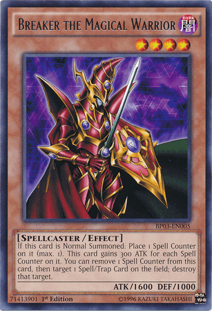 Breaker the Magical Warrior [BP03-EN005] Rare - Josh's Cards