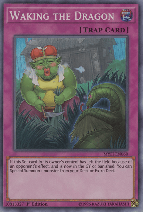 Waking the Dragon [MYFI-EN060] Super Rare - Josh's Cards