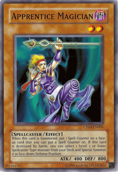 Apprentice Magician [CP04-EN004] Super Rare - Josh's Cards