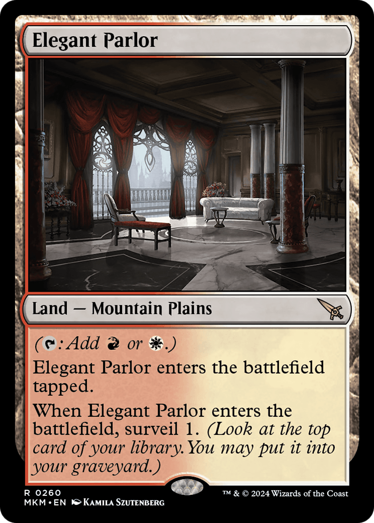 Elegant Parlor [Murders at Karlov Manor] - Josh's Cards