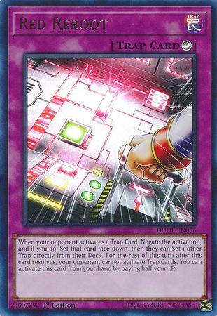 Red Reboot [DUDE-EN056] Ultra Rare - Josh's Cards