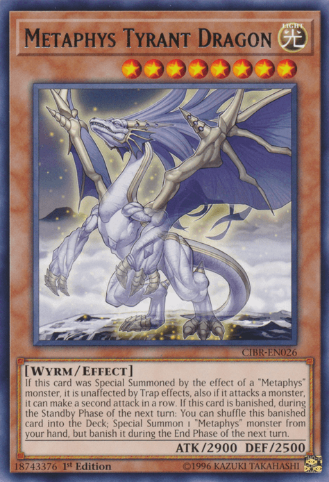 Metaphys Tyrant Dragon [CIBR-EN026] Rare - Josh's Cards
