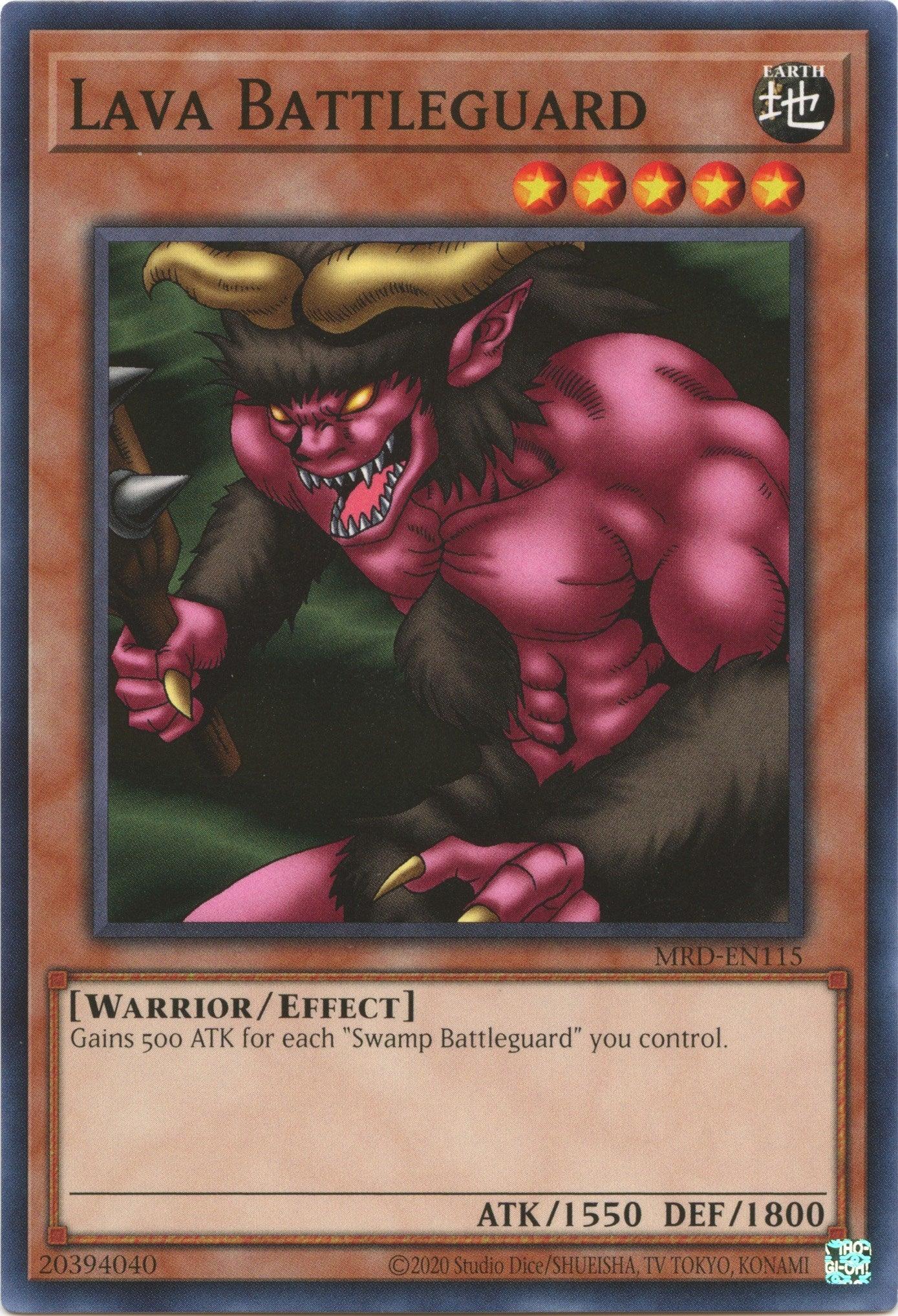 Lava Battleguard (25th Anniversary) [MRD-EN115] Common - Josh's Cards