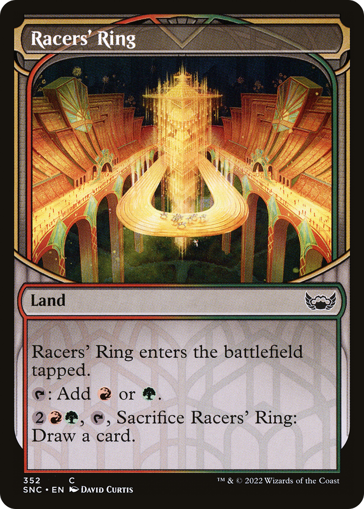 Racers' Ring (SNC-352) - Streets of New Capenna: (Showcase)