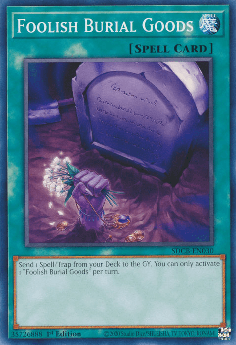 Foolish Burial Goods [SDCB-EN030] Common - Josh's Cards