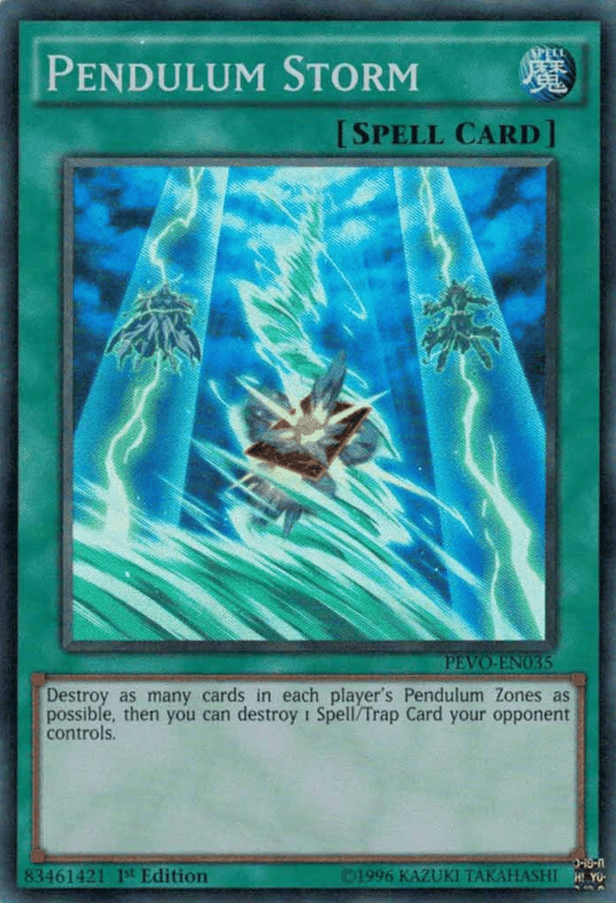 Pendulum Storm [PEVO-EN035] Super Rare - Josh's Cards