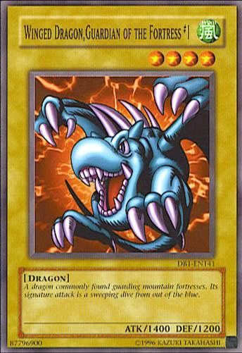 Winged Dragon, Guardian of the Fortress #1 [DB1-EN141] Common - Josh's Cards