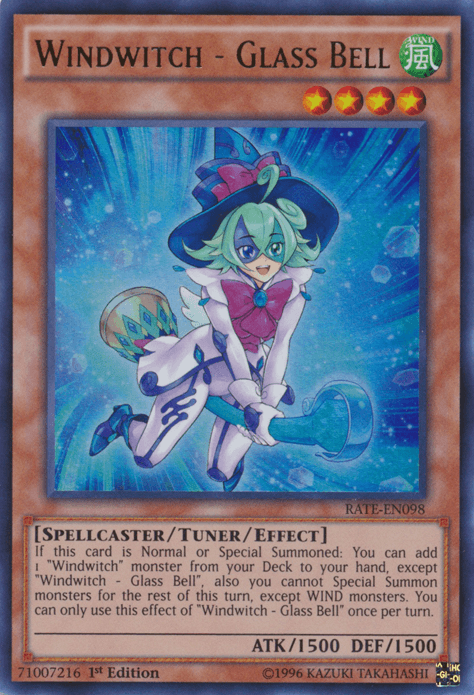 Windwitch - Glass Bell [RATE-EN098] Ultra Rare - Josh's Cards