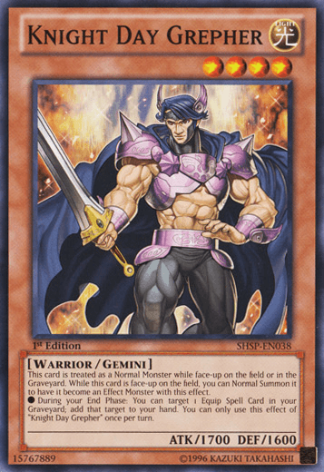 Knight Day Grepher [SHSP-EN038] Common - Josh's Cards