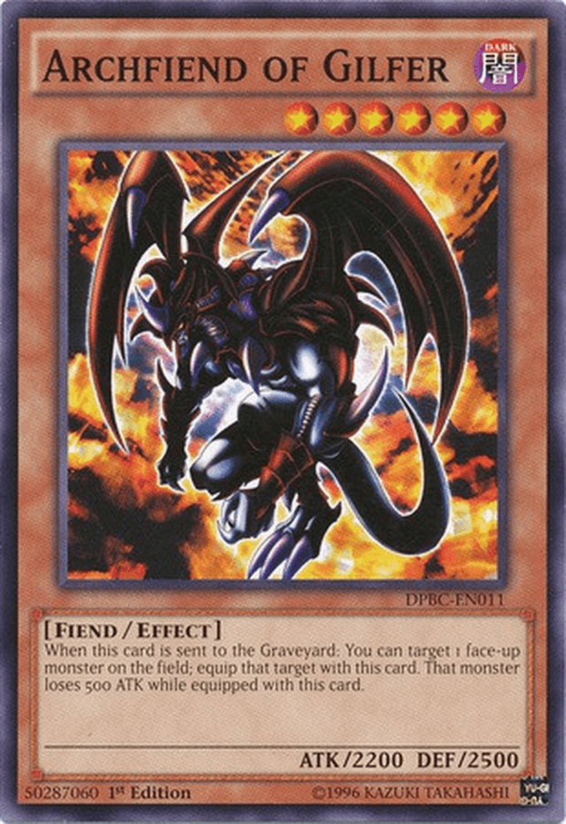 Archfiend of Gilfer [DPBC-EN011] Common - Josh's Cards
