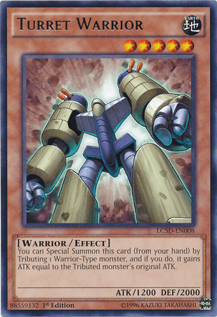 Turret Warrior [LC5D-EN008] Rare - Josh's Cards