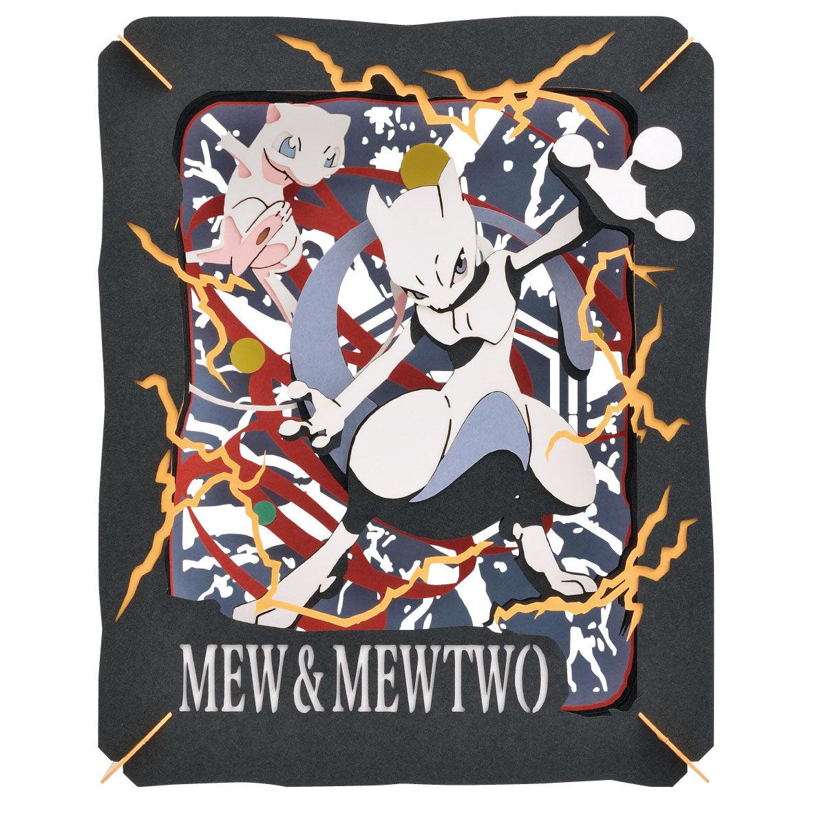 Ensky Paper Theater - Mew & Mewtwo - Josh's Cards