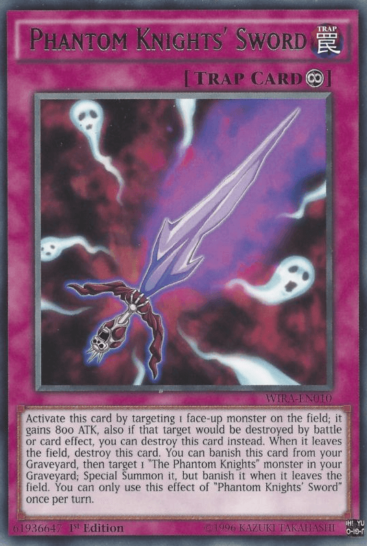 Phantom Knights' Sword [WIRA-EN010] Rare - Josh's Cards