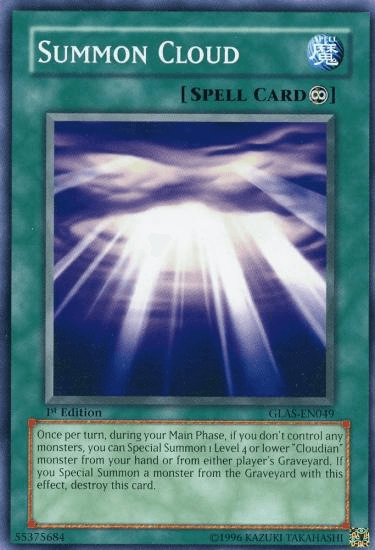Summon Cloud [GLAS-EN049] Common - Josh's Cards