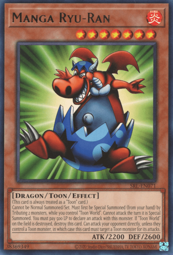 Manga Ryu-Ran [SRL-EN071] Rare - Josh's Cards