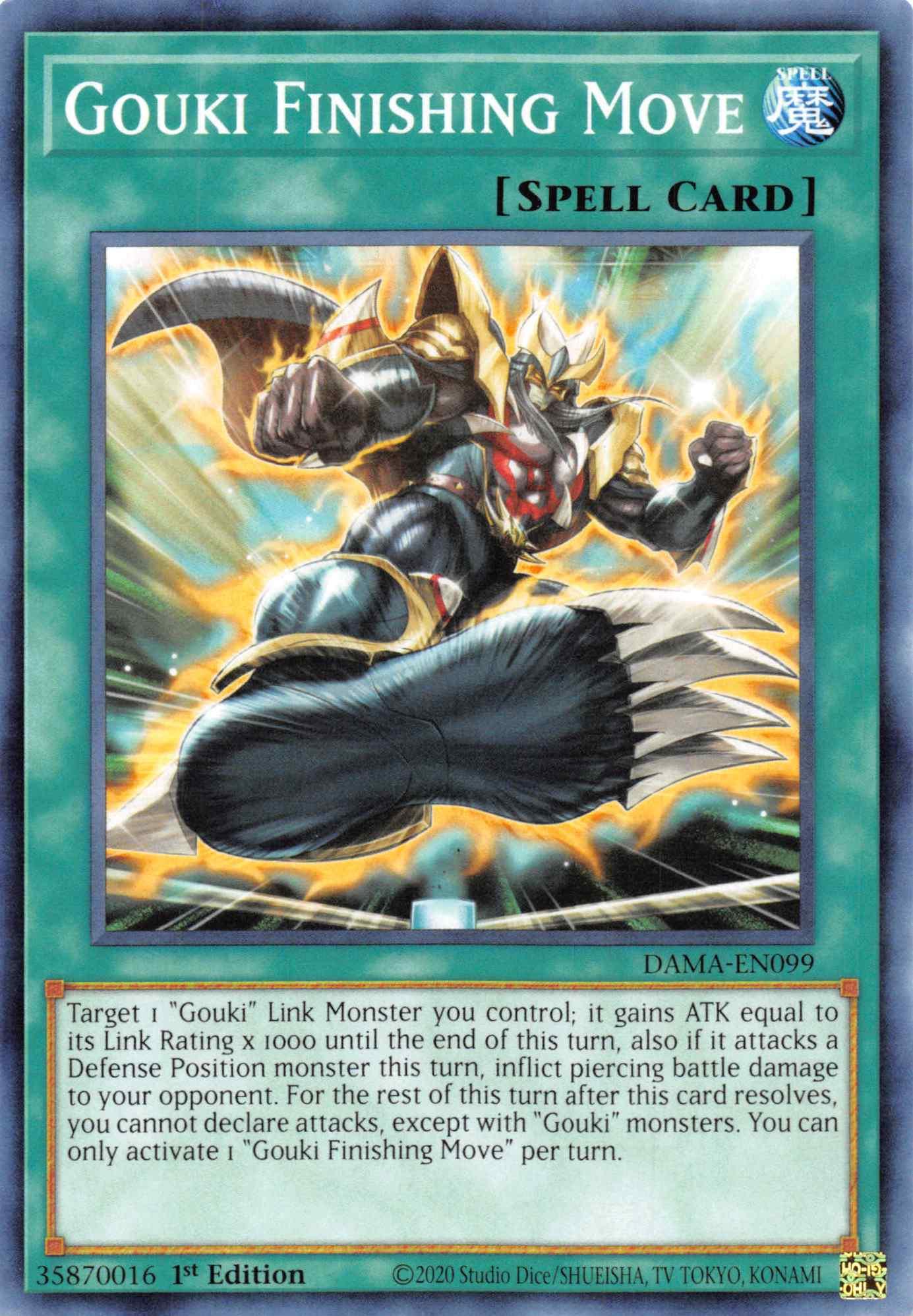 Gouki Finishing Move [DAMA-EN099] Common - Josh's Cards