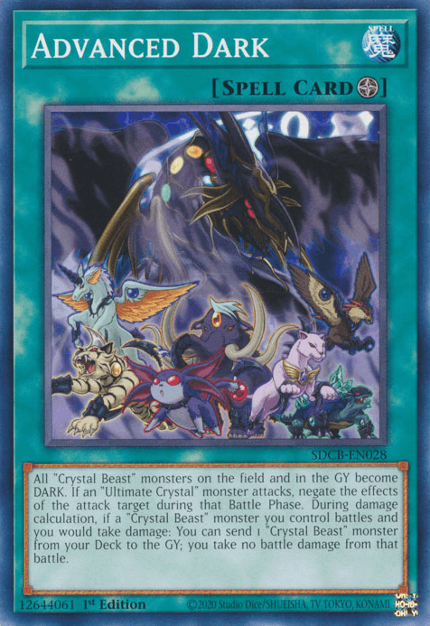 Advanced Dark [SDCB-EN028] Common - Josh's Cards