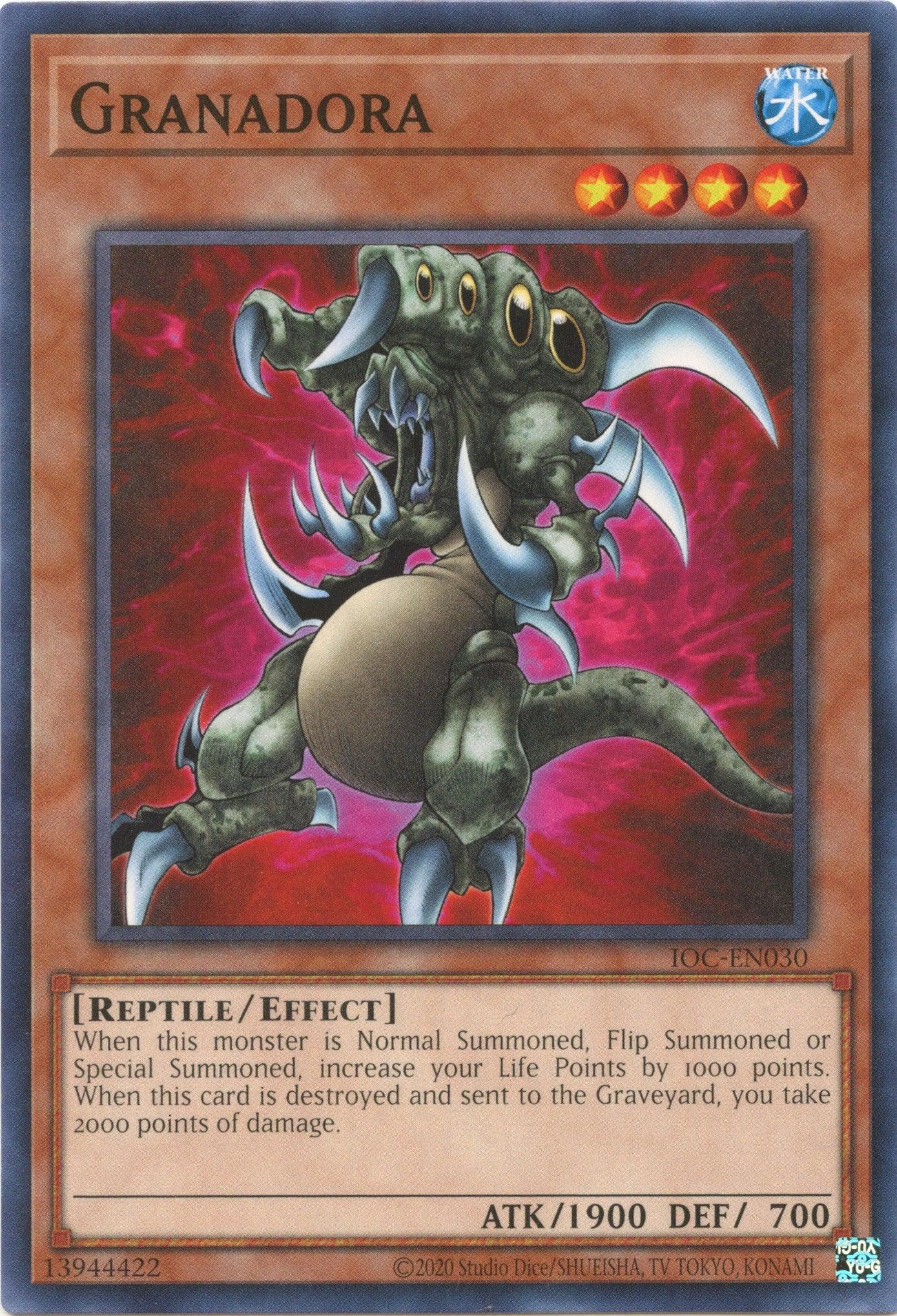 Granadora (25th Anniversary) [IOC-EN030] Common - Josh's Cards