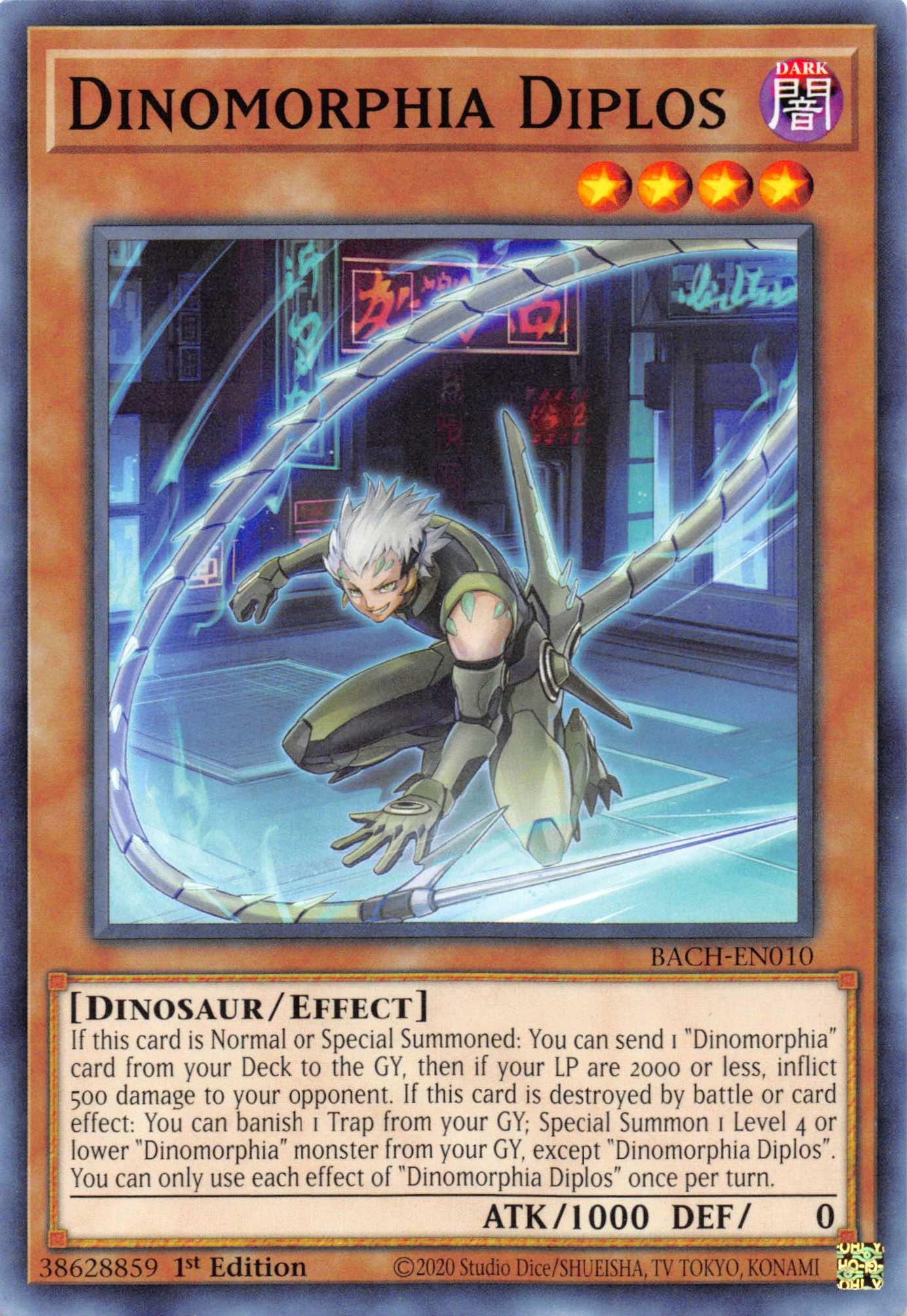 Dinomorphia Diplos [BACH-EN010] Common - Josh's Cards