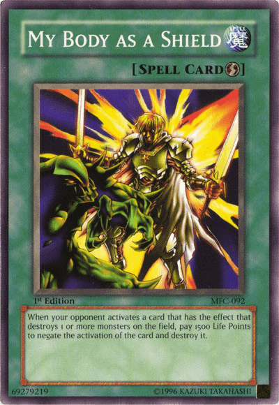 My Body as a Shield [MFC-092] Common - Josh's Cards