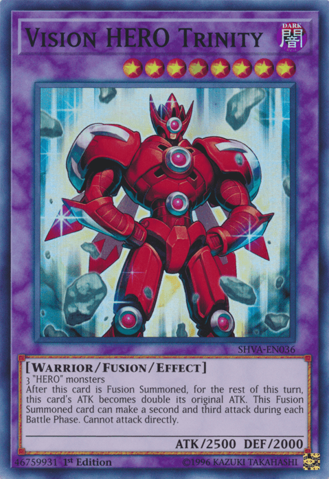 Vision HERO Trinity [SHVA-EN036] Super Rare - Josh's Cards