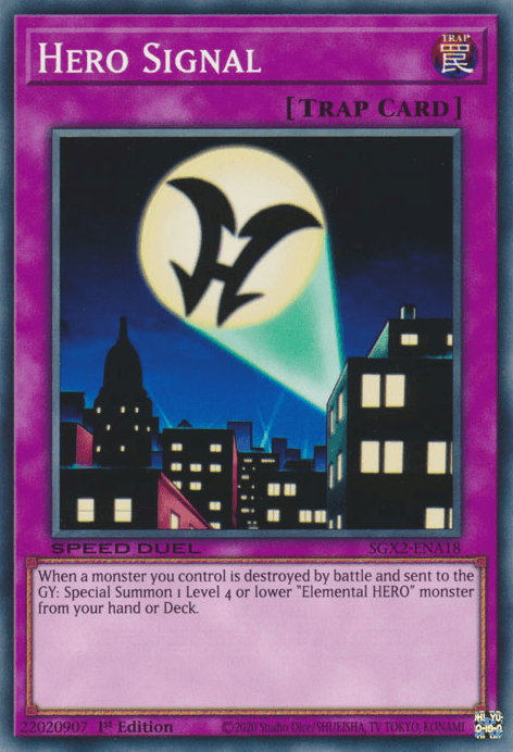 Hero Signal [SGX2-ENA18] Common - Josh's Cards