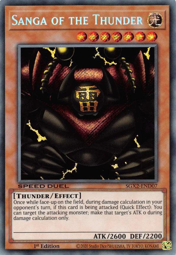 Sanga of the Thunder [SGX2-END07] Secret Rare - Josh's Cards