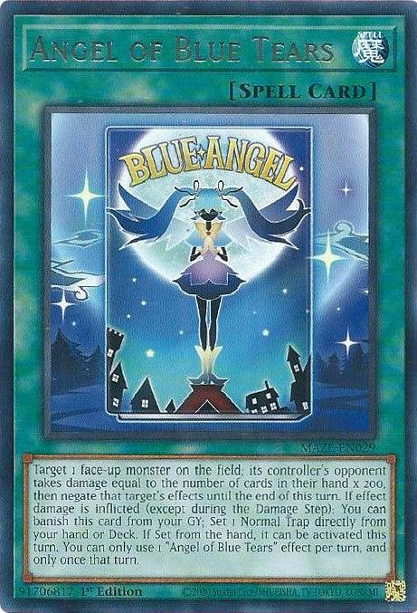 Angel of Blue Tears [MAZE-EN029] Rare - Josh's Cards