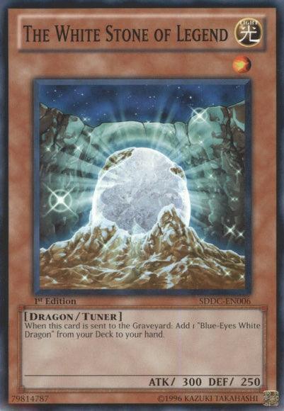 The White Stone of Legend [SDDC-EN006] Common - Josh's Cards