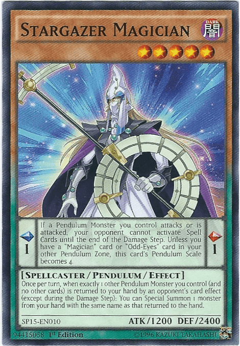 Stargazer Magician [SP15-EN010] Common - Josh's Cards
